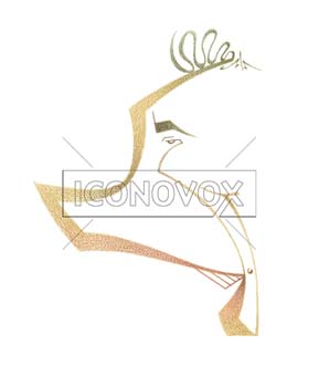 François Bayrou, caricature de Solo, réf. 0046-0019