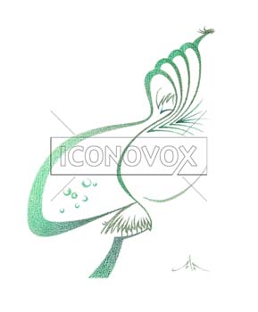 Noël Mamère, caricature de Solo, réf. 0046-0021