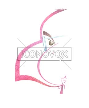 François Hollande, caricature de Solo, réf. 0046-0027