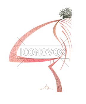 Jack Lang, caricature de Solo, réf. 0046-0028