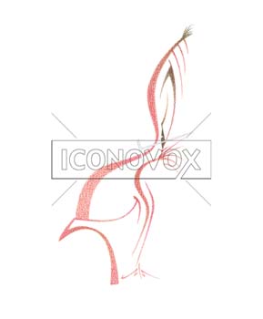 Michel Rocard, caricature de Solo, réf. 0046-0035