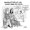 Parentalit&eacute; pr&eacute;coce : une valeur comme une autre, dessin de Soulci&eacute;, r&eacute;f. 0051-0200