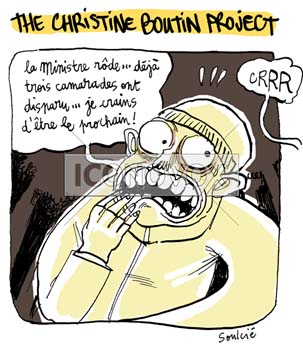 The Christine Boutin Project, dessin de Soulcié, réf. 0051-0263