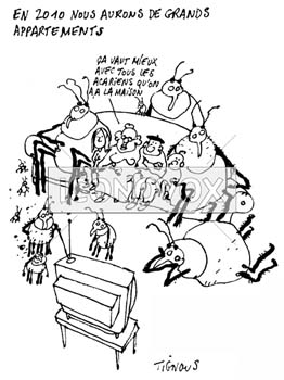 dessin de Tignous, réf. 0005-0006