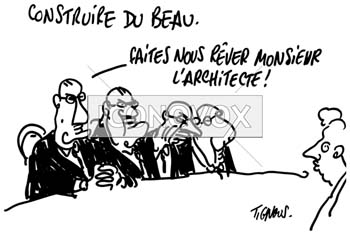 dessin de Tignous, réf. 0005-0034
