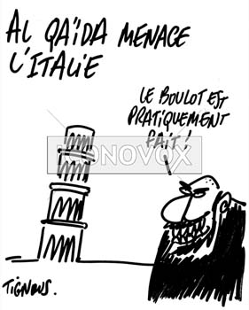 dessin de Tignous, réf. 0005-0139