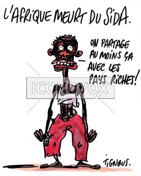 dessin de Tignous, réf. 0005-0163