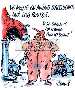 dessin de Tignous, réf. 0005-0166