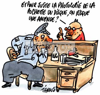 dessin de Tignous, réf. 0005-0230