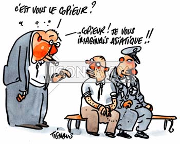 dessin de Tignous, réf. 0005-0231