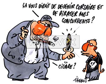 dessin de Tignous, réf. 0005-0232