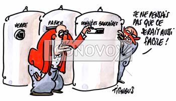 dessin de Tignous, réf. 0005-0237