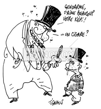 dessin de Tignous, réf. 0005-0253
