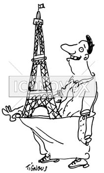 dessin de Tignous, réf. 0005-0305
