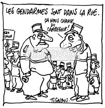 dessin de Tignous, réf. 0005-0334