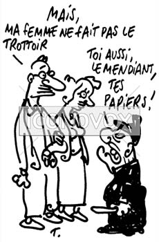dessin de Tignous, réf. 0005-0335