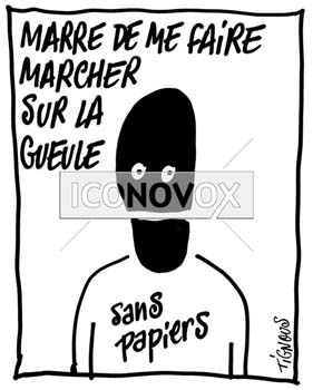dessin de Tignous, réf. 0005-0356