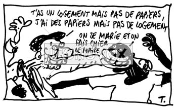 dessin de Tignous, réf. 0005-0360