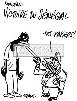 dessin de Tignous, réf. 0005-0366