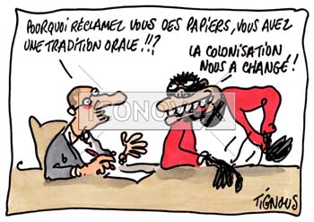 dessin de Tignous, réf. 0005-0388