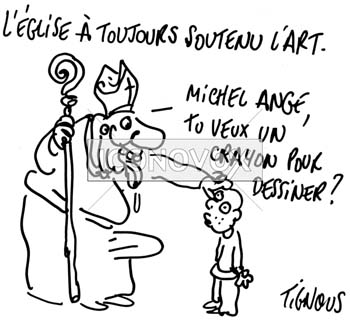 dessin de Tignous, réf. 0005-0417