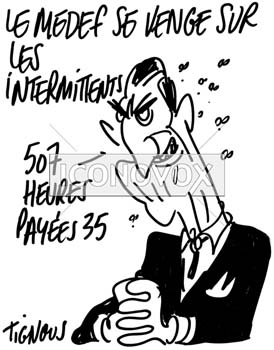 dessin de Tignous, réf. 0005-0435