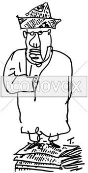 dessin de Tignous, réf. 0005-0458