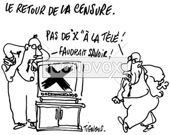 dessin de Tignous, réf. 0005-0484