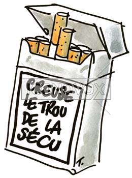 dessin de Tignous, réf. 0005-0533
