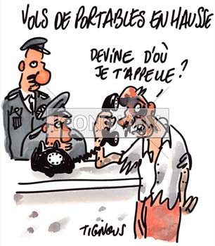 dessin de Tignous, réf. 0005-0540