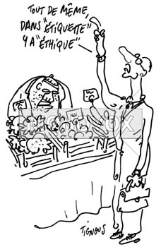 dessin de Tignous, réf. 0005-0542