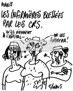 dessin de Tignous, réf. 0005-0554