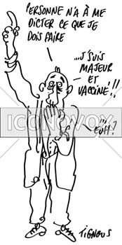 dessin de Tignous, réf. 0005-0559
