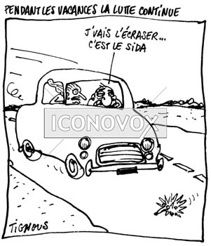 dessin de Tignous, réf. 0005-0572