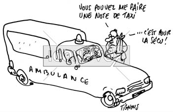 dessin de Tignous, réf. 0005-0587