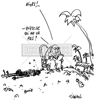 dessin de Tignous, réf. 0005-0595