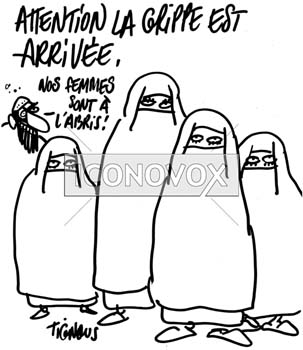 dessin de Tignous, réf. 0005-0616