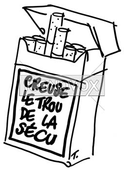 dessin de Tignous, réf. 0005-0618