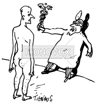 dessin de Tignous, réf. 0005-0653