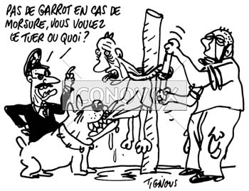 dessin de Tignous, réf. 0005-0693