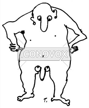 dessin de Tignous, réf. 0005-0705