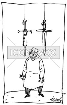 dessin de Tignous, réf. 0005-0738