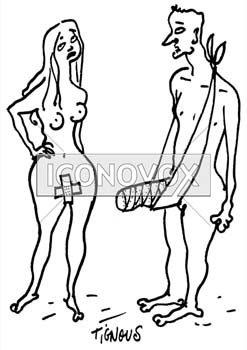 dessin de Tignous, réf. 0005-0740