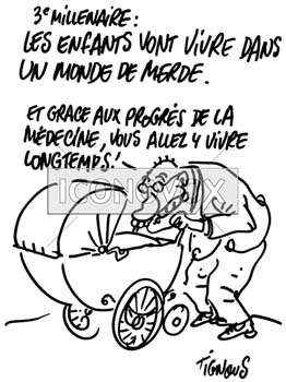 dessin de Tignous, réf. 0005-0778