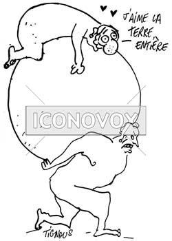 dessin de Tignous, réf. 0005-0797