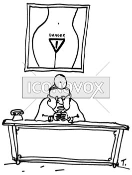 dessin de Tignous, réf. 0005-0809