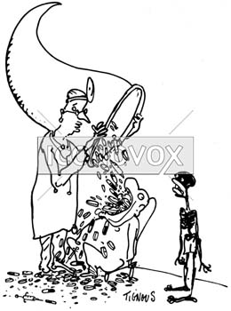 dessin de Tignous, réf. 0005-0829