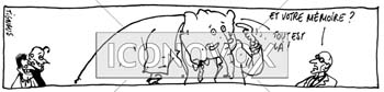dessin de Tignous, réf. 0005-0846
