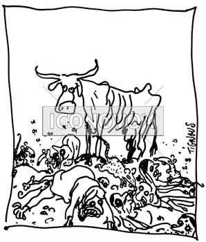 dessin de Tignous, réf. 0005-0850