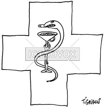 dessin de Tignous, réf. 0005-0865